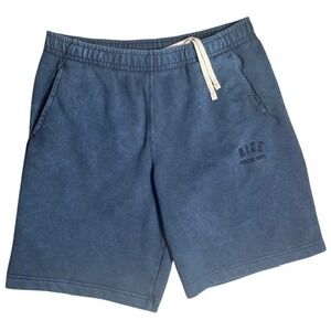 Nike Mens Sz L Sportswear Fleece French Terry Pocket Athletic Shorts Blue-1329